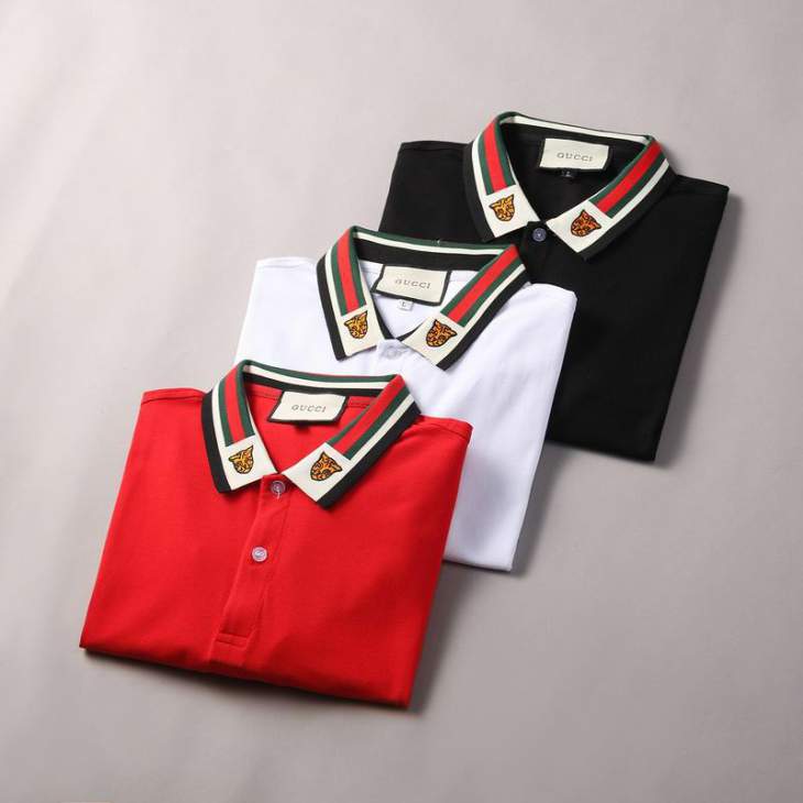 Picture of Gucci Polo Shirts Short _SKUGucciM-3XL8qx198227618